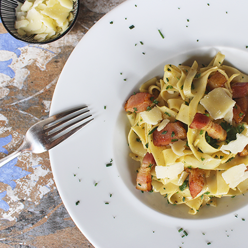 Pates carbonara